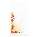 Autumn Border business cards
