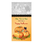 Autumn Bounty Customized Photo Card