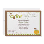 Autumn Boys Baby Shower Invitation