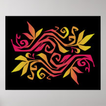 autumn branches posters
