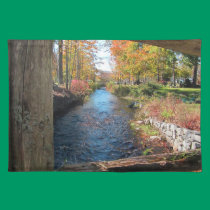 Autumn Canal ~ Placemat placemats