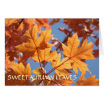AUTUMN CARD Sweetest Grandma Customize the Text
