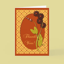 Autumn Colours Thank You cards