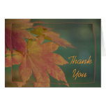 Autumn Colours Thank You Note Card