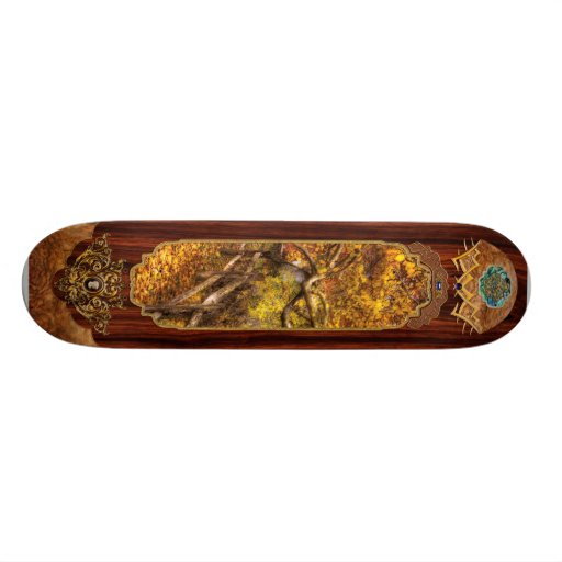 Autumn - Country roadside Skateboard Decks