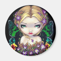 "Autumn Crocus Fairy" Magnet