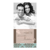 Autumn Damask SD Photo Card