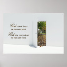 Autumn Door Posters