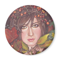 Autumn Dream Fridge Magnet
