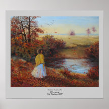 Autumn dream-waltz print