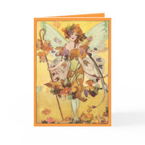 Autumn Faerie All Occation Card