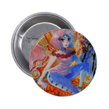 Autumn Fairy Button