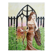 Autumn Fairy postcard