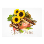 Autumn Floral Arangement Invitations