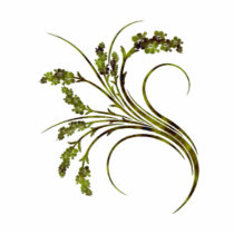 Autumn Floral Swirl Photo Sculptures