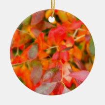 Autumn foliage ornament