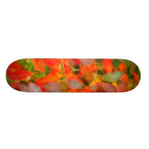 Autumn foliage skate decks