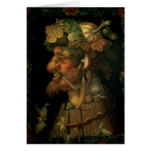 Autumn, from a series depicting the four cards