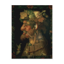 Autumn, from a series depicting the four post cards