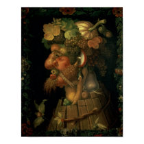 Autumn, from a series depicting the four posters