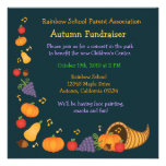 Autumn Fundraiser Invitation invitations