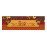 Autumn Glory Skinny Gift Tag