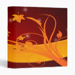 autumn glow notebook binders