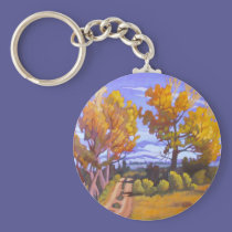 Autumn - "Golden Giants" keychains