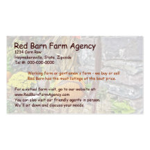 Autumn Harvest Bounty Business Cards