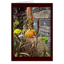 Autumn Harvest Bounty Greeting Cards