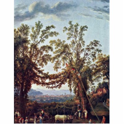 Autumn: Harvest In Sorrento By Jacob Philipp Hacke Photo Sculptures by Artcollection