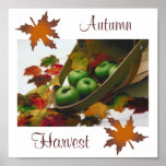 Autumn Harvest Portfolio Poster up to 11x11