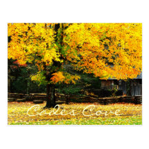 Autumn in Cades Cove Post Cards