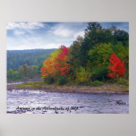 Autumn in the Adirondacks of NY Posters