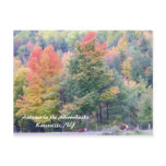 Autumn in the Adirondacks Post Card