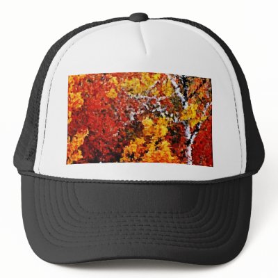 Autumn in the Forest - Painting Art Hat by NhanNgo