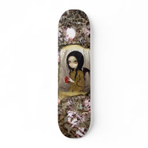 Autumn is My Last Chance SKATEBOARD gothic fairy