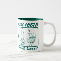 Autumn Lake "AIM HIGH!" Coffee Mug