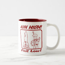 Autumn Lake "AIM HIGH!" Coffee Mug