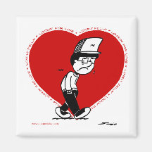 Autumn Lake "LONELY HEART" Magnet