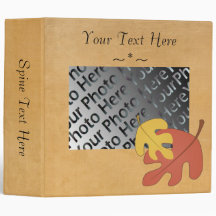 Autumn Leaf Avery Binder