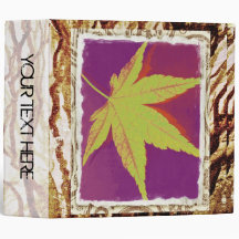 Autumn leaf photo album 5 3 ring binders