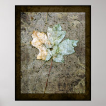 Autumn Leaf Poster