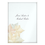 Autumn Leaves, A Fall Wedding Ceremony & Reception Personalized Announcement