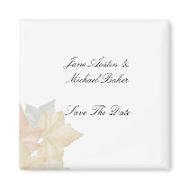 Autumn Leaves, A Fall Wedding Save The Date