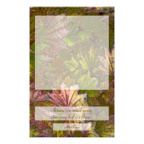 Autumn Leaves: Albert Camus - Stationery #2 stationery