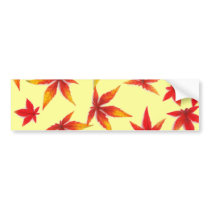 Autumn Leaves Bumper Sticker