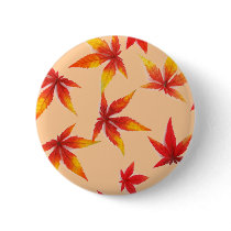 Autumn Leaves Pinback Button