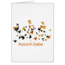 Autumn Leaves cute design! Cards