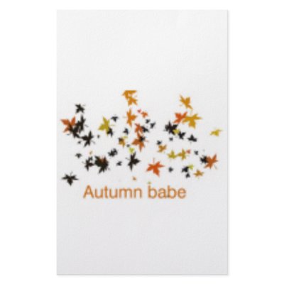 Autumn Leaves cute design! Stationery Design by angeria